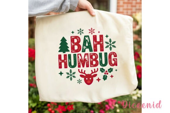 Bah Humbug Christmas Sublimation Design: Illustrations Review