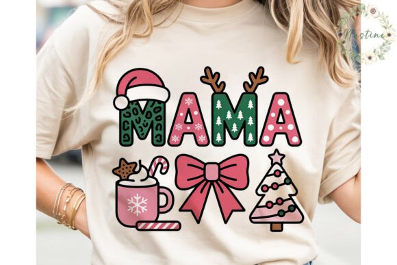 Christmas Mama Festive PNG Clipart Review