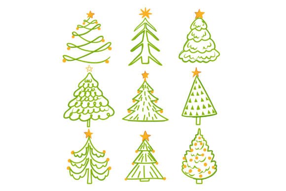 Christmas Tree Illustrations Presenting: A Crafter’s Review