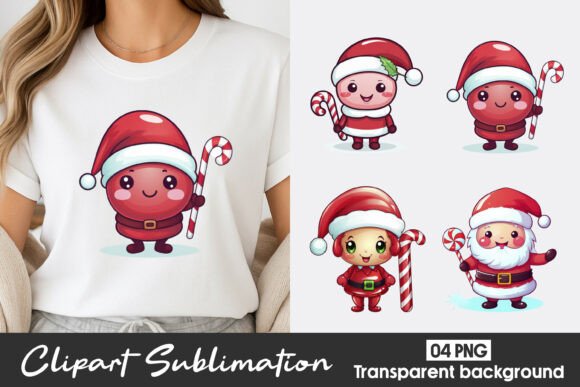 Cute Christmas Characters Clipart PNG: A Freebies Review