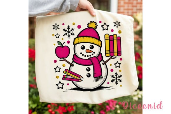 Grunge Snowman Christmas PNG Clipart Review