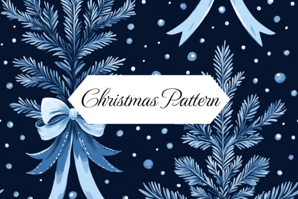Midnight Christmas Ribbon Spruce Pattern Review