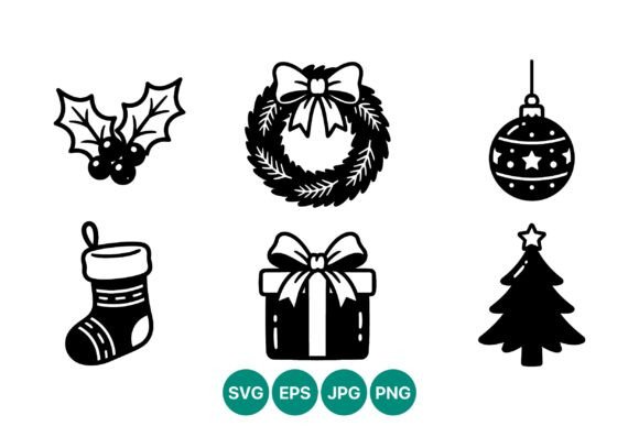 Review: Christmas Icons Wreath Stocking Gift Design