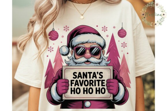 Review: Pink Santa Sunglasses Christmas PNG for Embroidery